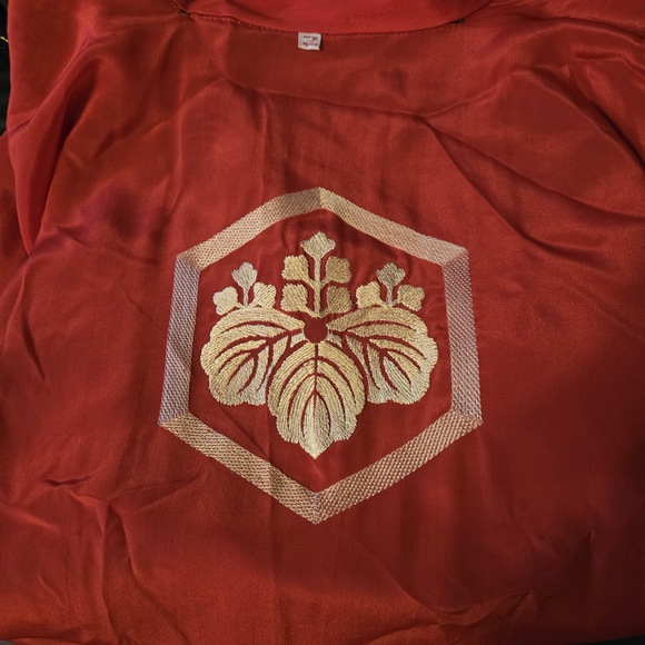 Elegant Vintage Japanese 100% Silk KIMONO UNISEX & SEXY ! - Picture 4 of 5